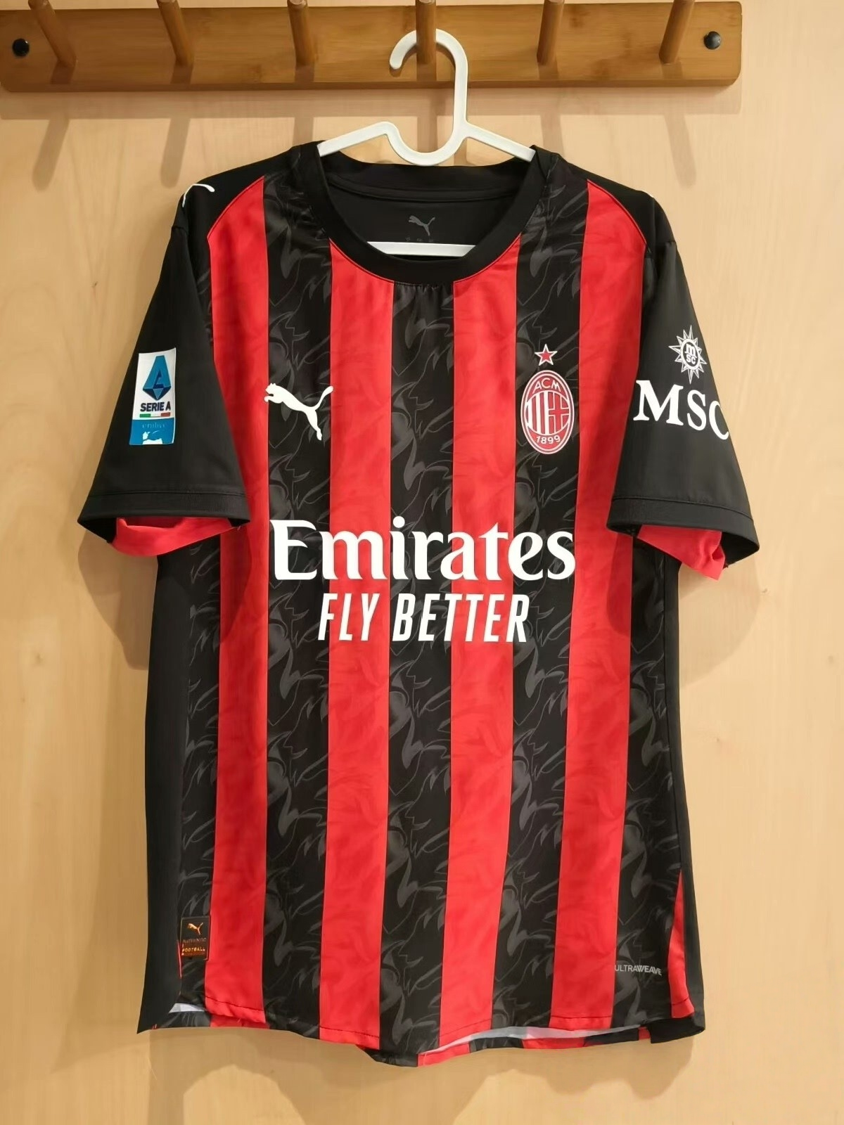 2526시즌 AC밀란 어센틱 홈 유니폼