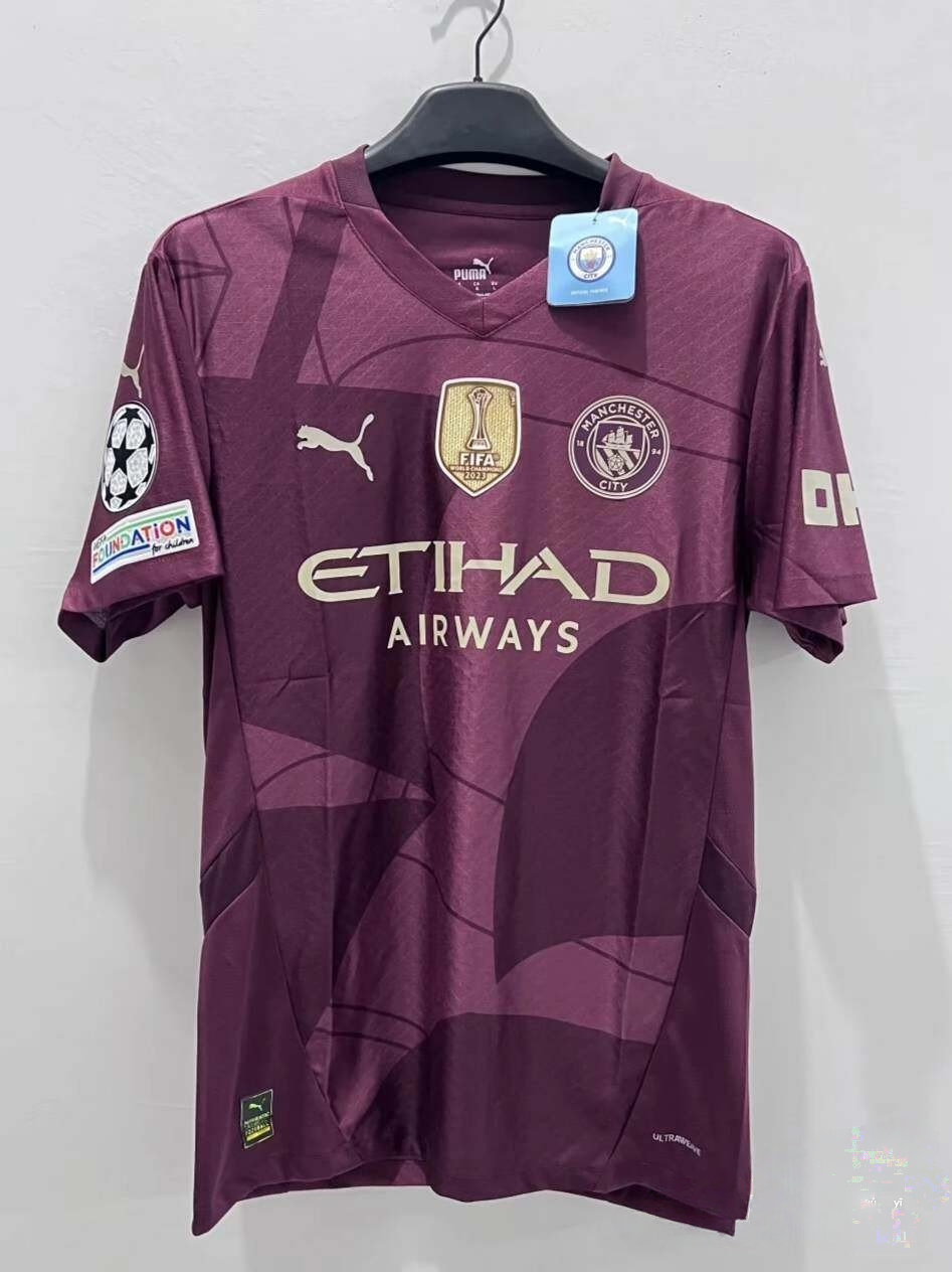 2425시즌 맨시티 어센틱 어웨이 유니폼