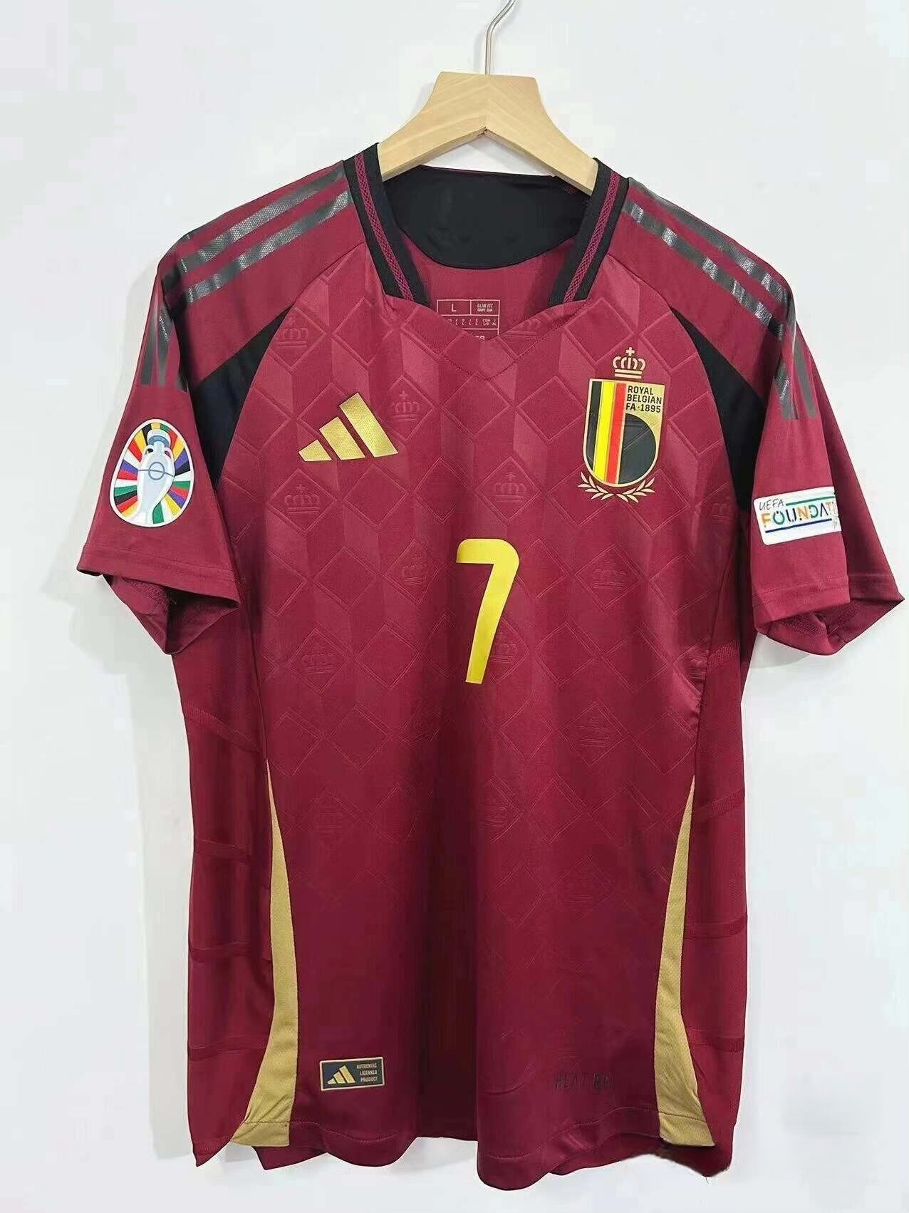 2425시즌 벨기에 어센틱 홈 유니폼