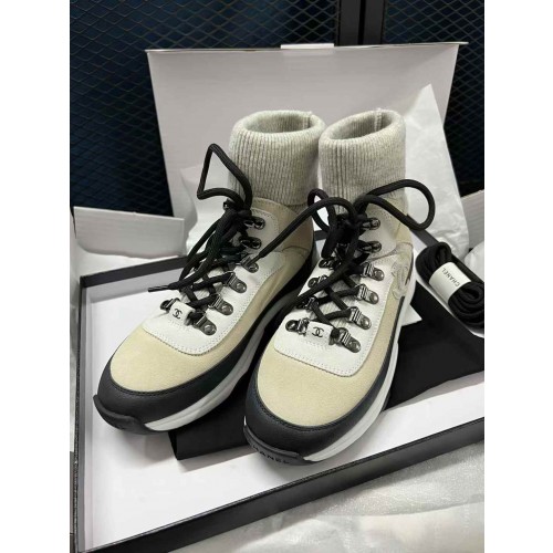 Chanel Sock Sneakers